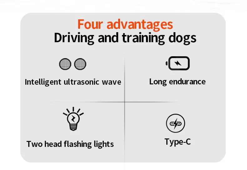 Dog Training Bark Stopper – Ultrasonic Anti Barking Device | No Shock, No Harm