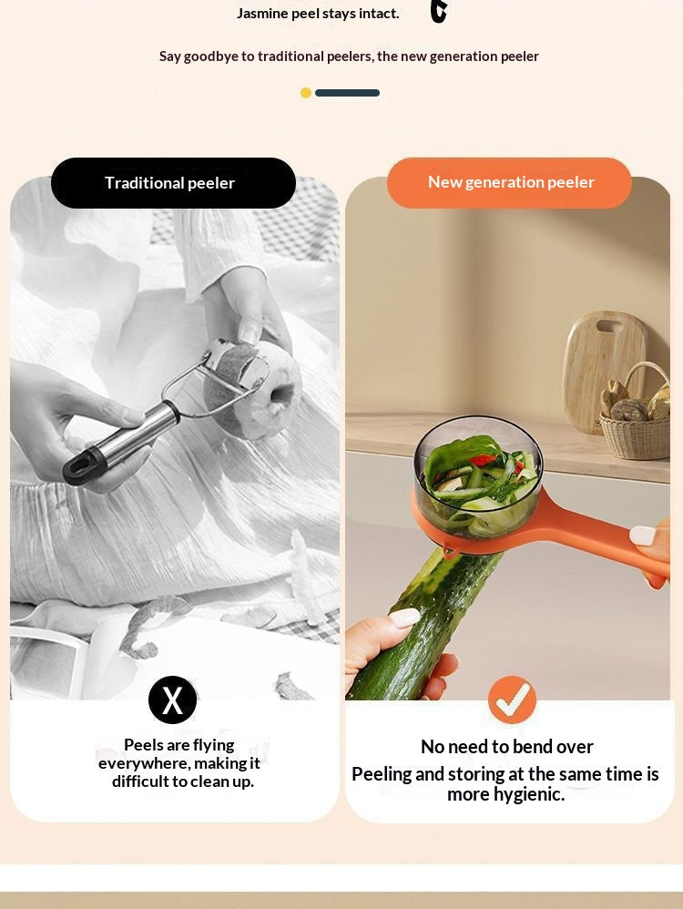 Premium Knife-Style Peeler – Potato, Fruit & Vegetable Scraper
